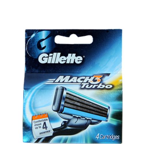 GILLETTE MACH3 TURBO 4N